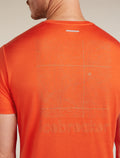 Men's Merino Blend 125 Cool-Lite™ Sphere Short Sleeve T-Shirt Trail Fervid - 6