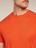 Men's Merino Blend 125 Cool-Lite™ Sphere Short Sleeve T-Shirt Trail Fervid - 5