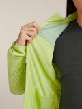 Men's Merino Blend 300 RealFleece™ Descender Long Sleeve Zip Jacket Peridot/Seaglass - 8