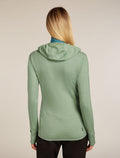 Women's Merino Blend 300 RealFleece™ Descender Long Sleeve Zip Hoodie Seaglass - 2