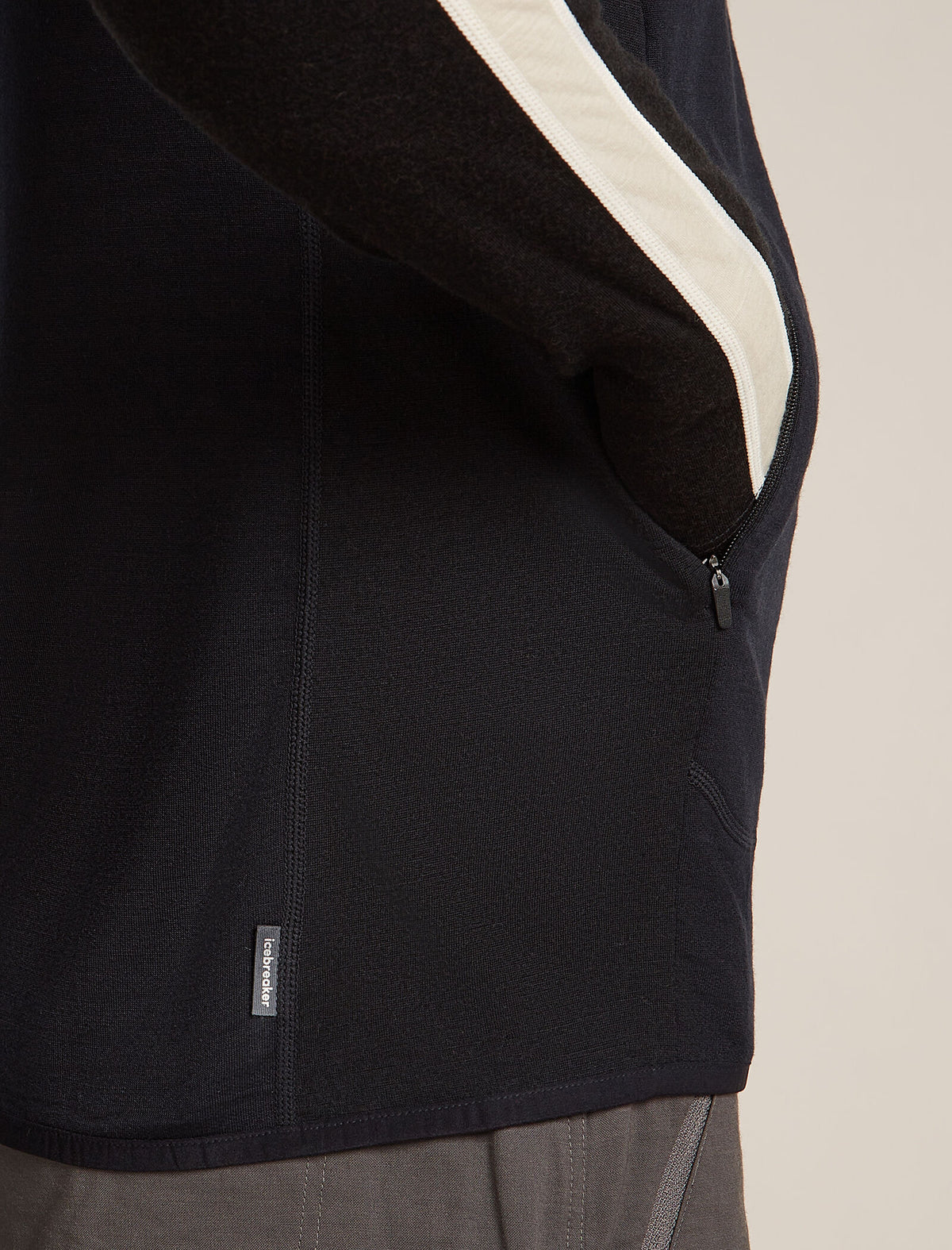 Men's Merino Blend 300 RealFleece™ Descender Vest Black - 8