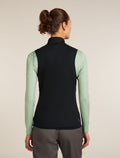 Women's Merino Blend 300 RealFleece™ Descender Vest Black - 2
