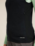 Women's Merino Blend 300 RealFleece™ Descender Vest Black - 5