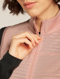 Women's Merino Blend 300 RealFleece™ Descender Vest Summit/Blush - 6