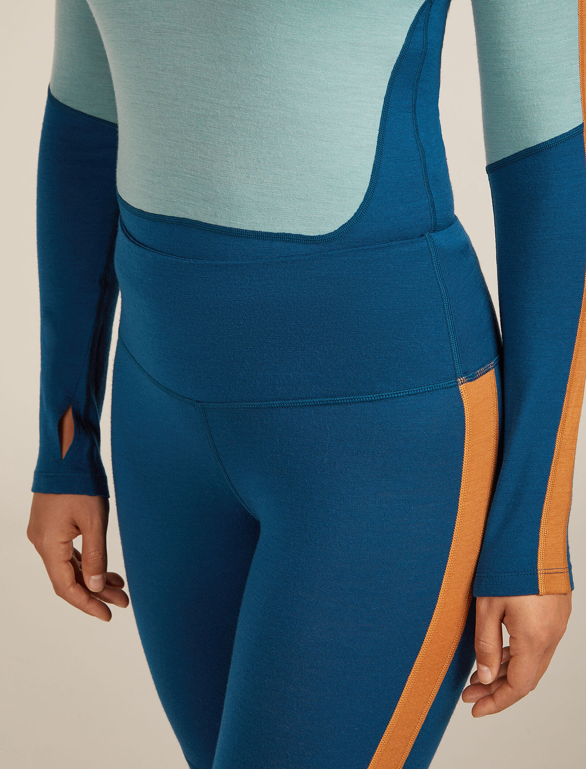 Women's Merino 200 Oasis+ Thermal Leggings Atlantis/Trail - 5