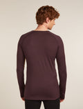 Men's Merino 200 Oasis+ Long Sleeve Crewe Thermal Top Java/Trail - 2