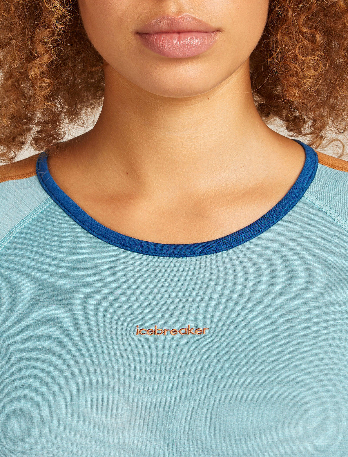 Women's Merino 200 Oasis+ Long Sleeve Crewe Thermal Top Atlantis/Hydro - 5