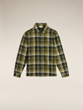 Men's Merino 200 Dawnder Long Sleeve Flannel Shirt Plaid  - 4