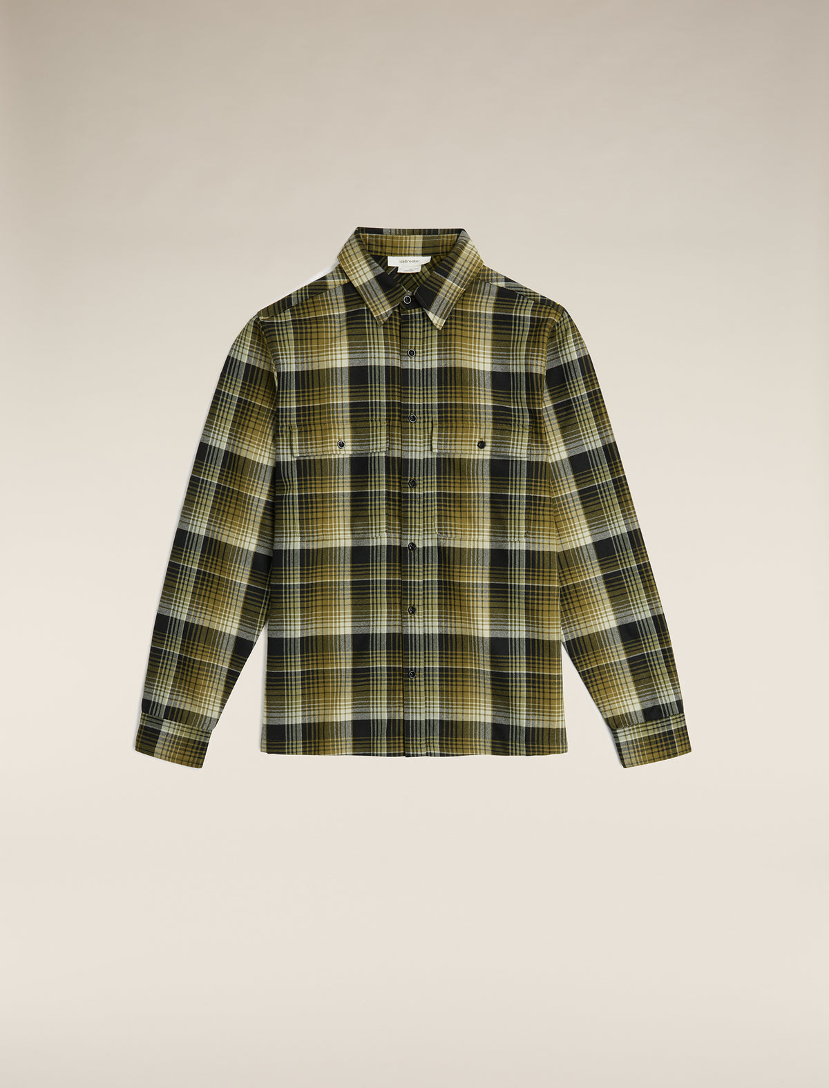 Men's Merino 200 Dawnder Long Sleeve Flannel Shirt Plaid  - 3