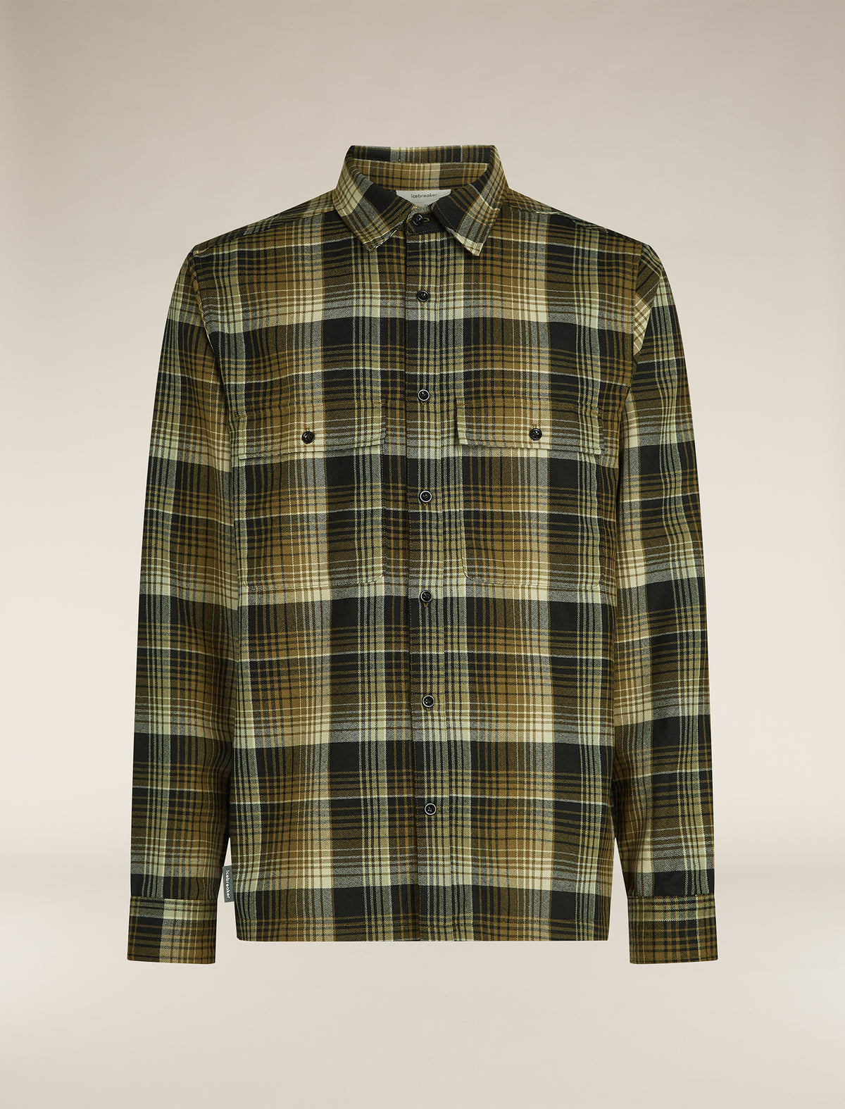 Men's Merino 200 Dawnder Long Sleeve Flannel Shirt Plaid  - 9