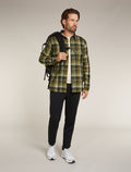 Men's Merino 200 Dawnder Long Sleeve Flannel Shirt Plaid  - 7