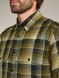 Men's Merino 200 Dawnder Long Sleeve Flannel Shirt Plaid  - 8