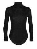 Women's Queens Long Sleeve High Neck Bodysuit  - 12