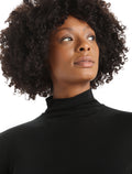 Women's Queens Long Sleeve High Neck Bodysuit  - 5