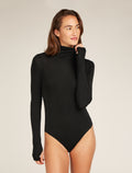 Women's Queens Long Sleeve High Neck Bodysuit  - 9