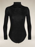 Women's Queens Long Sleeve High Neck Bodysuit  - 10