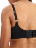 Women's Queens Clasp Bra Black - 6