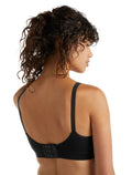 Women's Queens Clasp Bra Black - 8
