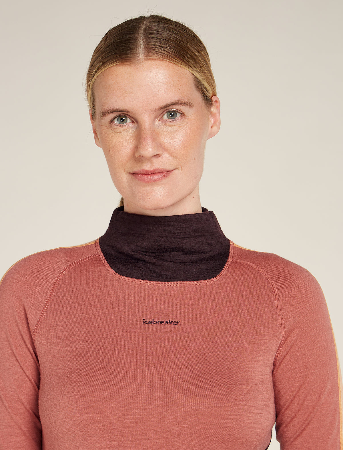 Women's 200 Sonebula Long Sleeve High Neck Thermal Top  - 5