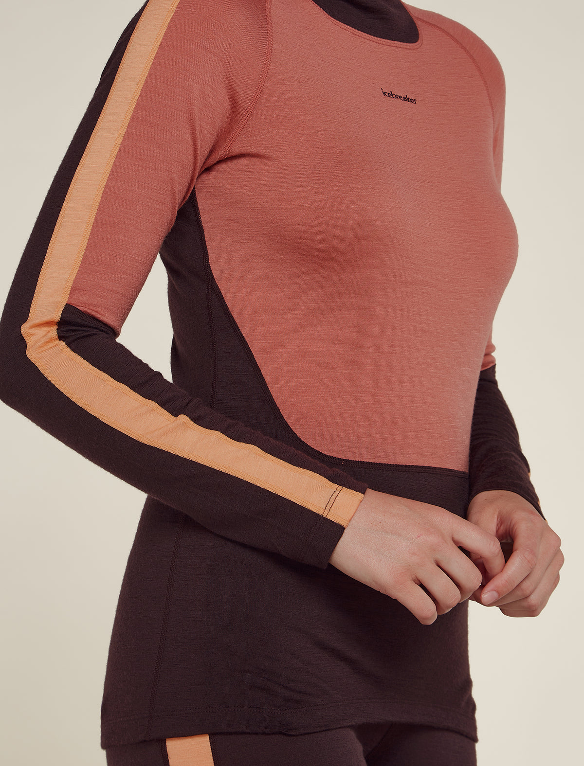 Women's 200 Sonebula Long Sleeve High Neck Thermal Top  - 6