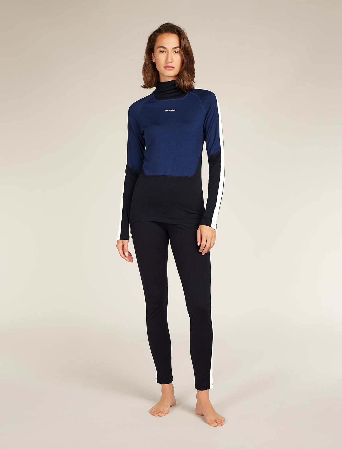 Women's 200 Sonebula Long Sleeve High Neck Thermal Top  - 3