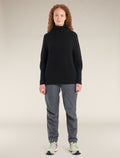 Women's Seevista Funnel Neck Sweater Black - 3