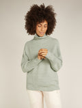 Women's Seevista Funnel Neck Sweater Ashen/Moss - 1