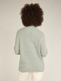 Women's Seevista Funnel Neck Sweater Ashen/Moss - 3
