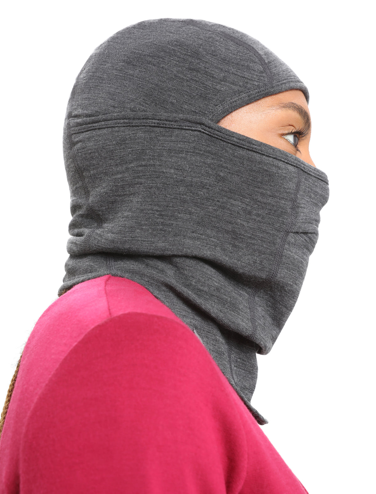 Unisex Merino 360 Apex Balaclava Jet Heather - 13
