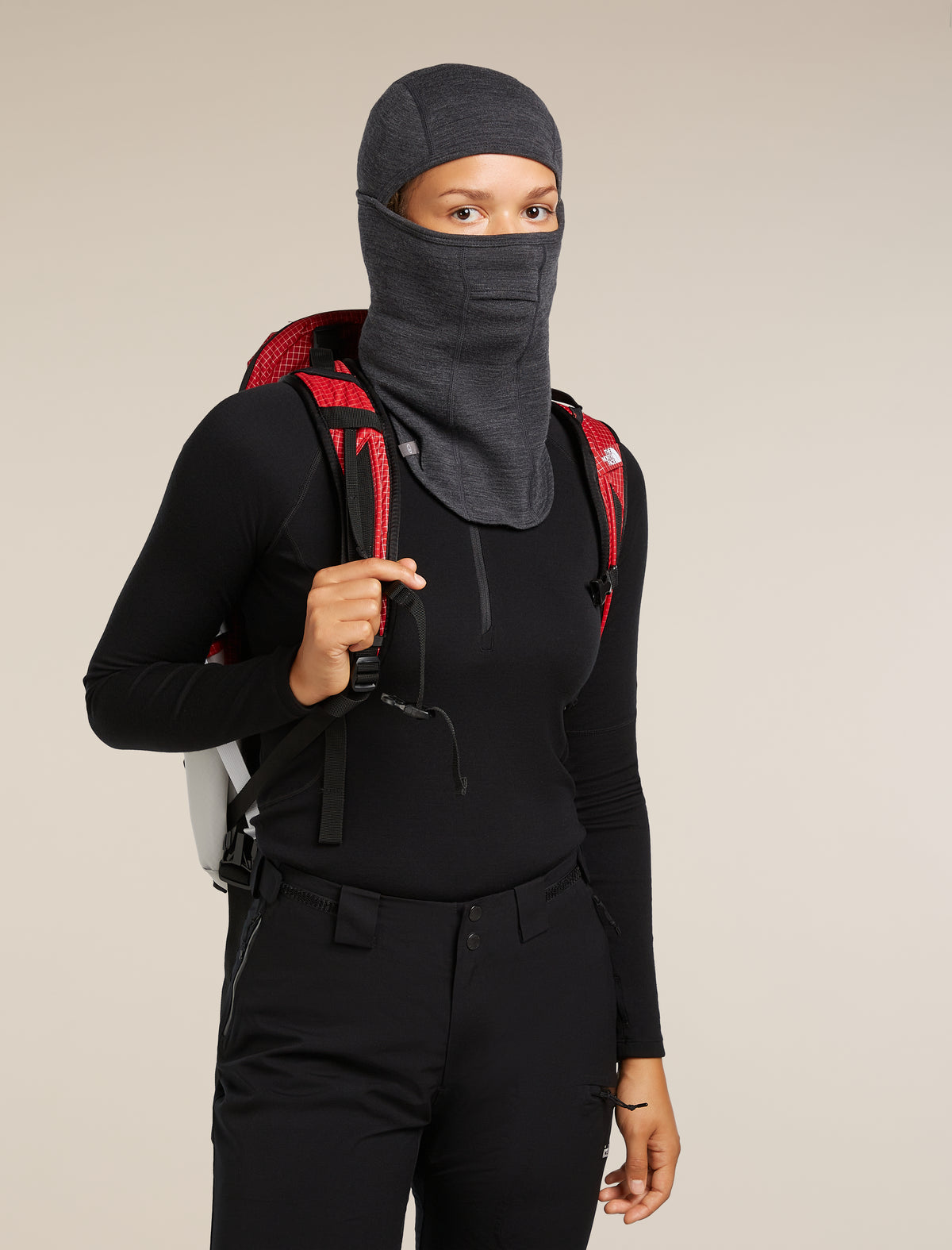 Unisex Merino 360 Apex Balaclava Jet Heather - 7