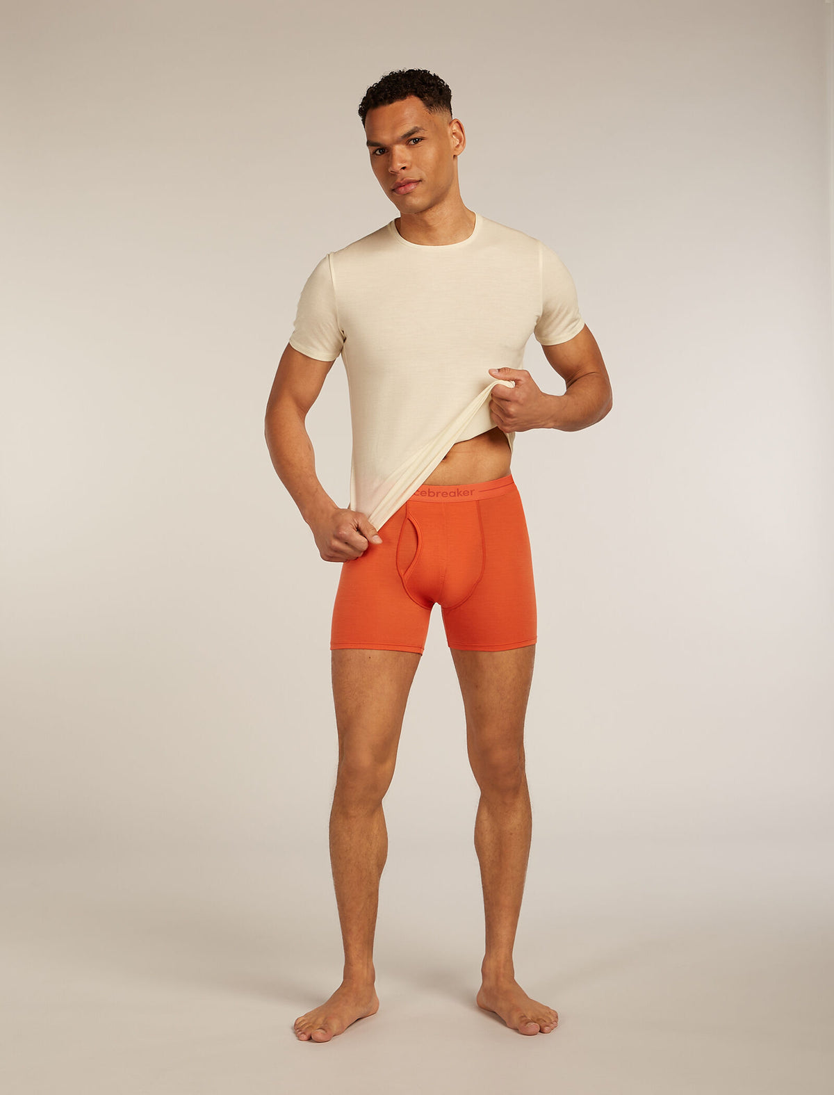 Men's Merino 150 Anatomica Boxers wFly Fervid - 6