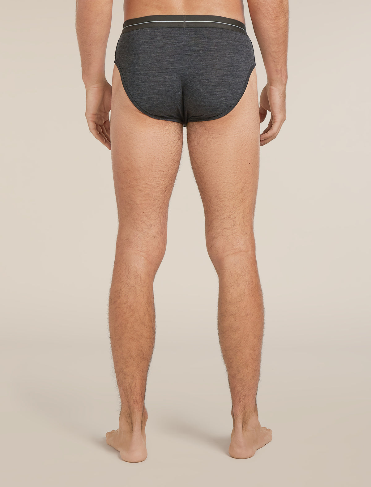 Men's Merino 150 Anatomica Briefs Jet Heather - 2