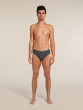 Men's Merino 150 Anatomica Briefs Jet Heather - 3