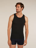 Men's Merino 150 Anatomica Tank Black - 1