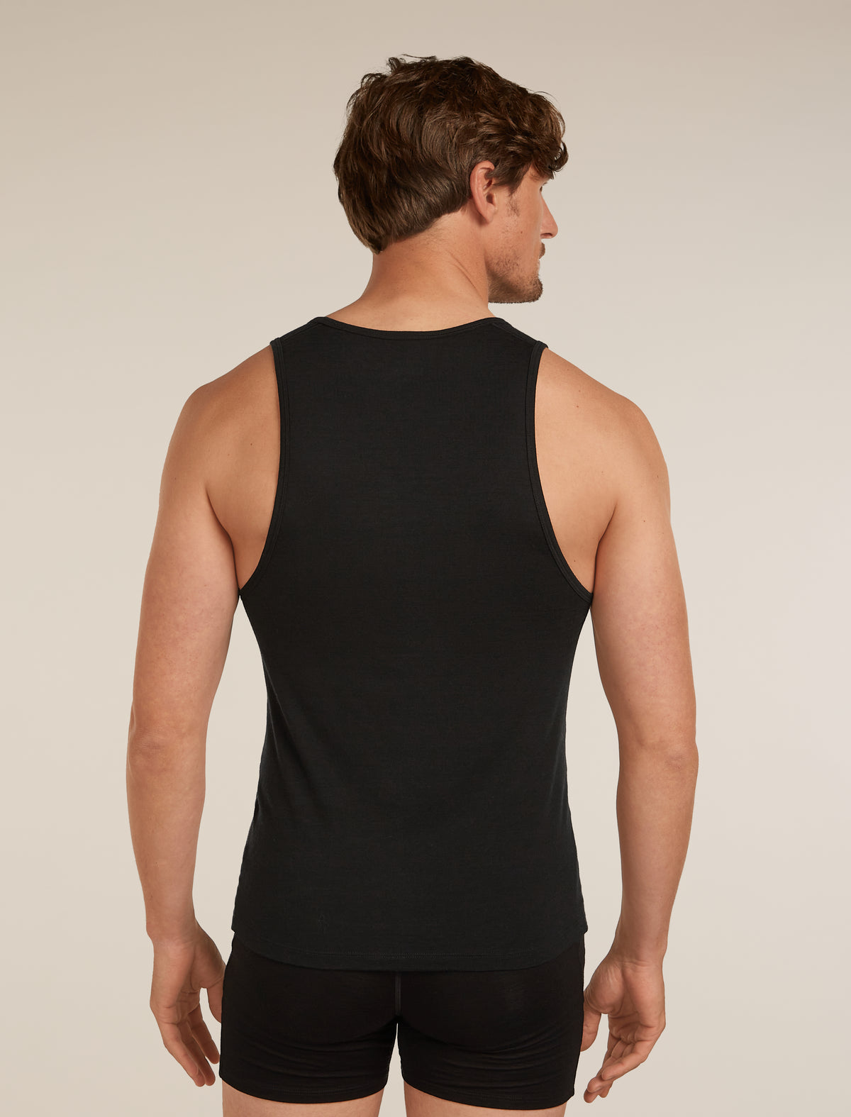 Men's Merino 150 Anatomica Tank Black - 2