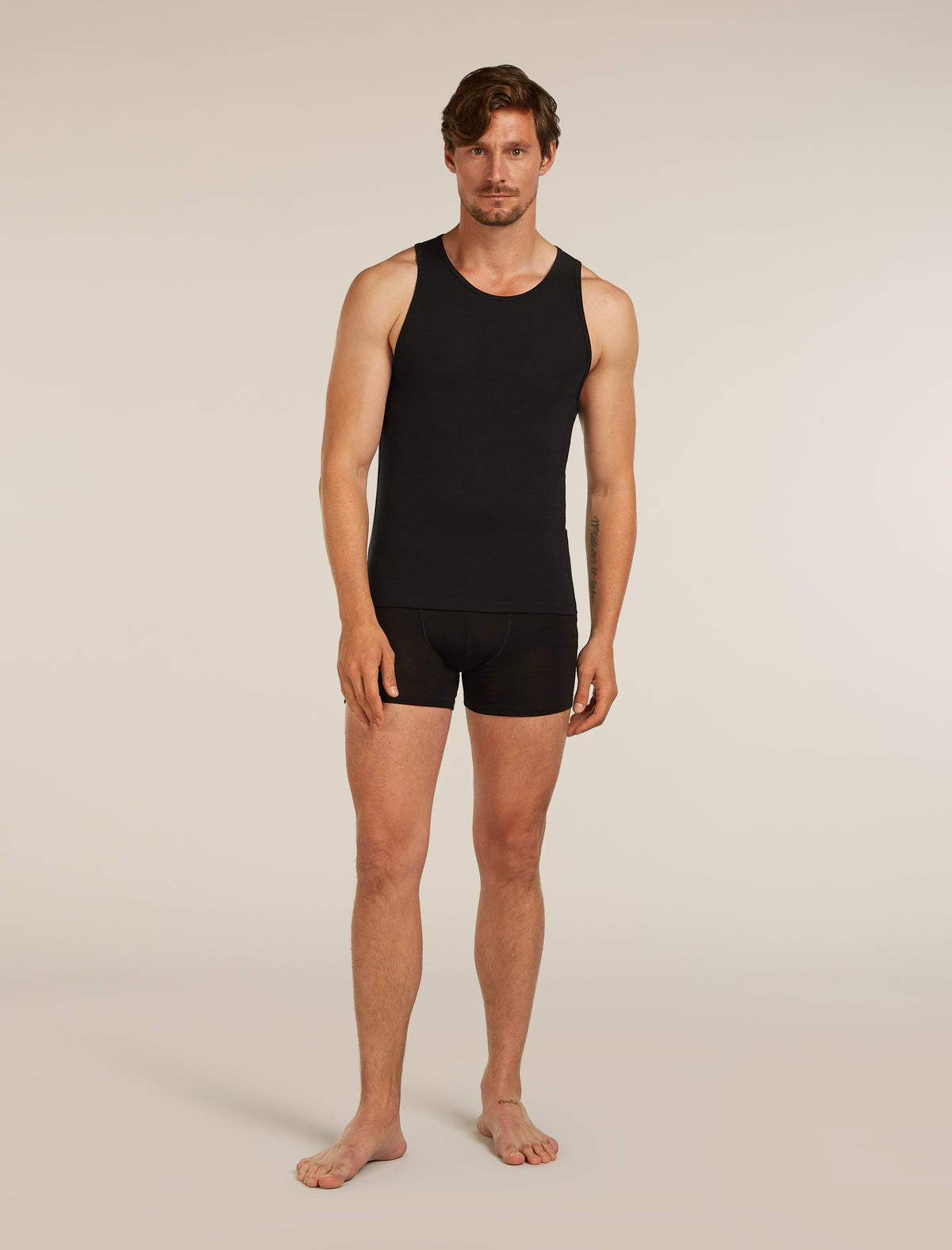 Men's Merino 150 Anatomica Tank Black - 3
