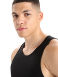 Men's Merino 150 Anatomica Tank Black - 4