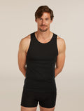 Men's Merino 150 Anatomica Tank Black - 5