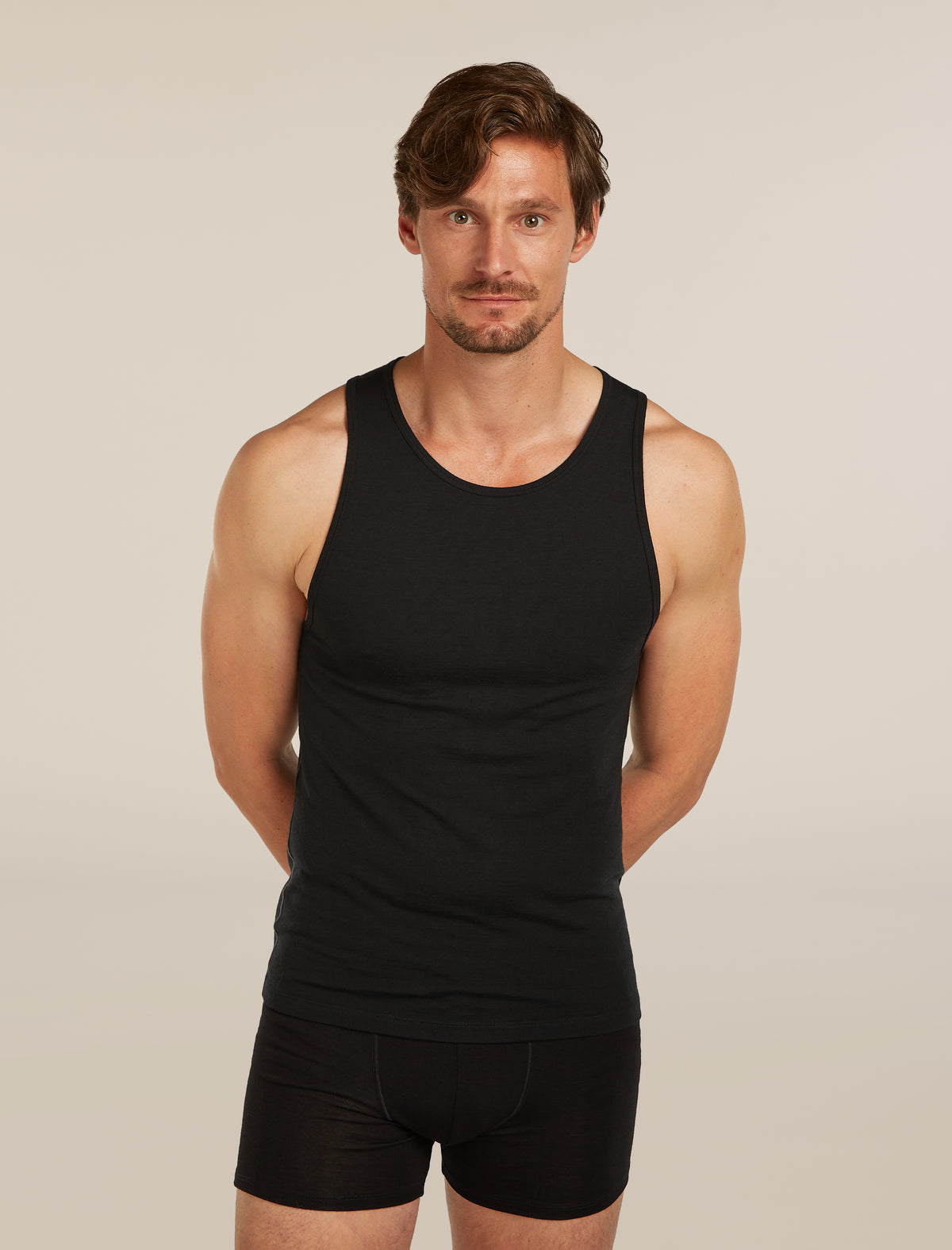 Men's Merino 150 Anatomica Tank Black - 5