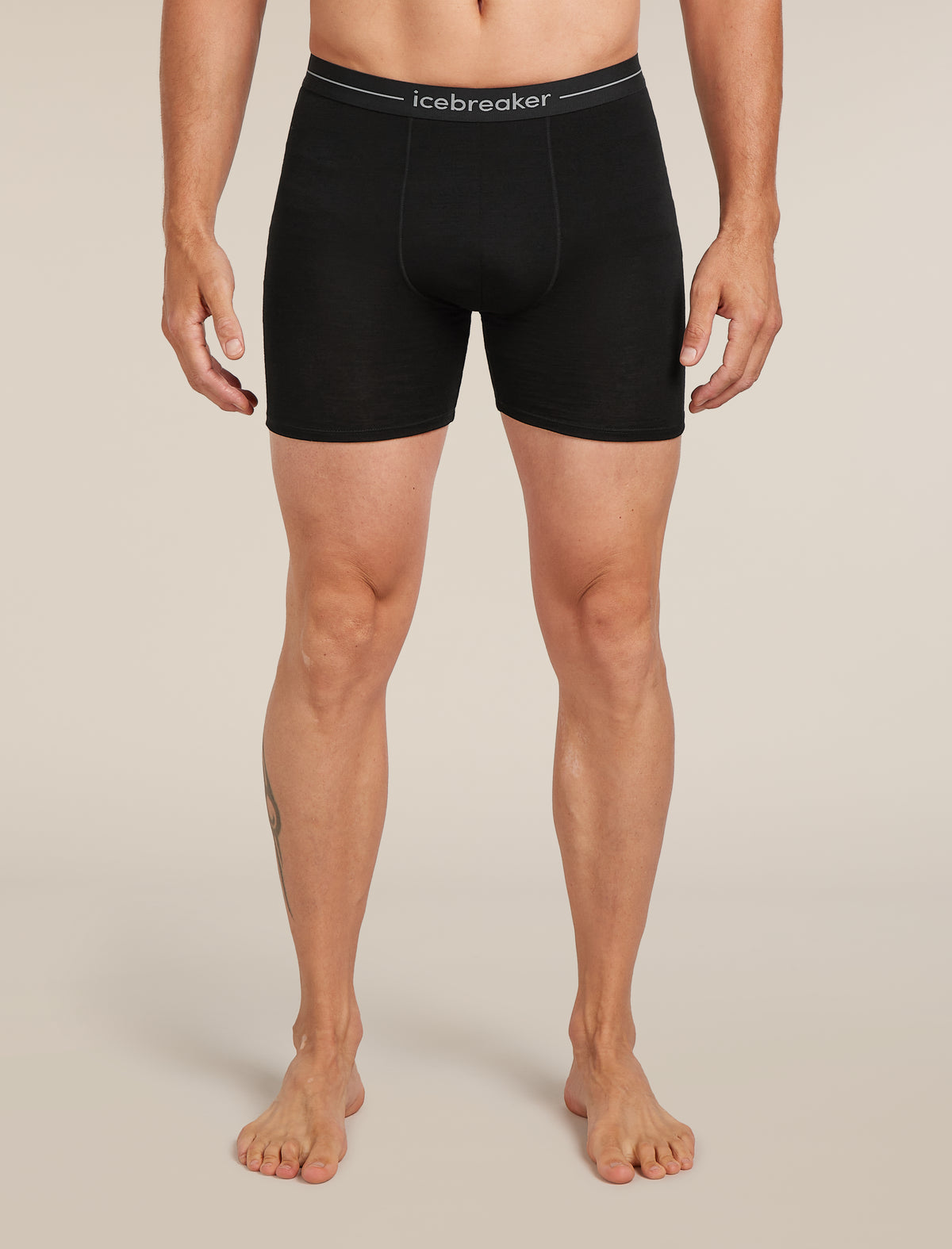 Men's Merino 150 Anatomica Long Boxers Black - 1