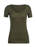 Women's Merino 150 Siren Short Sleeve Sweetheart Loden - 9