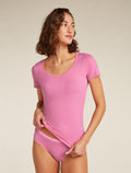 Women's Merino 150 Siren Short Sleeve Sweetheart Pop - 6