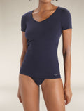 Women's Merino 150 Siren Short Sleeve Sweetheart Midnight Navy - 1