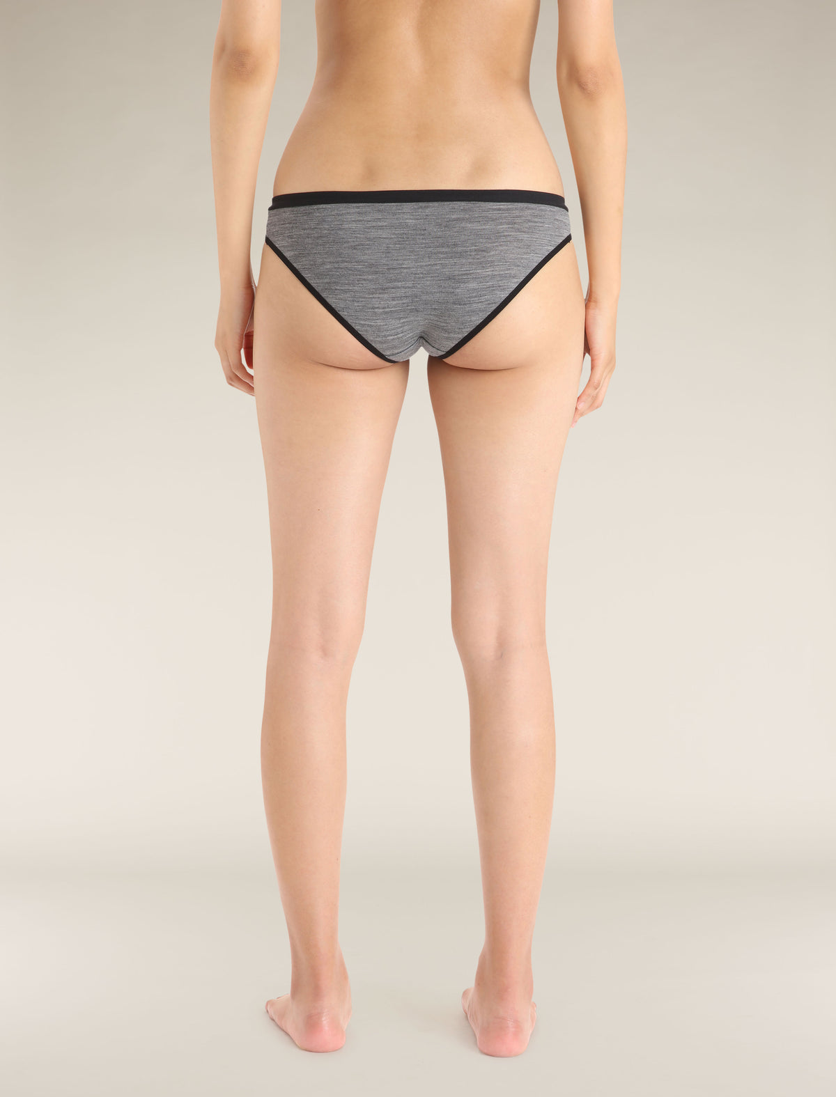 Women's Merino 150 Siren Bikini Twister Heather/Sea Blue - 2