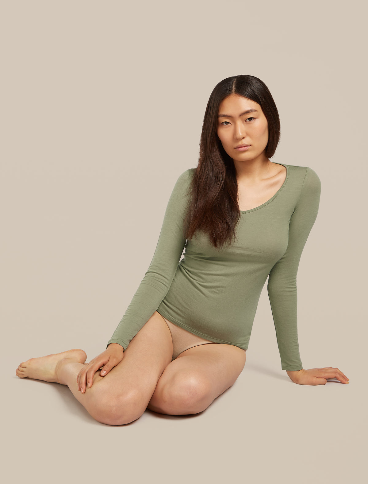 Women's Merino 150 Siren Long Sleeve Sweetheart Top  - 5