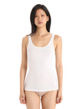 Women's Merino 150 Siren Tank Bone Heather - 1
