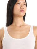 Women's Merino 150 Siren Tank Bone Heather - 4