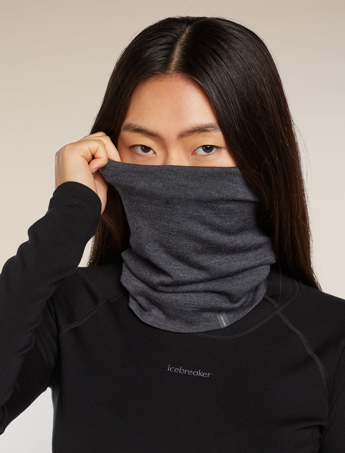 Unisex Merino 260 Apex Chute Jet Heather - 6