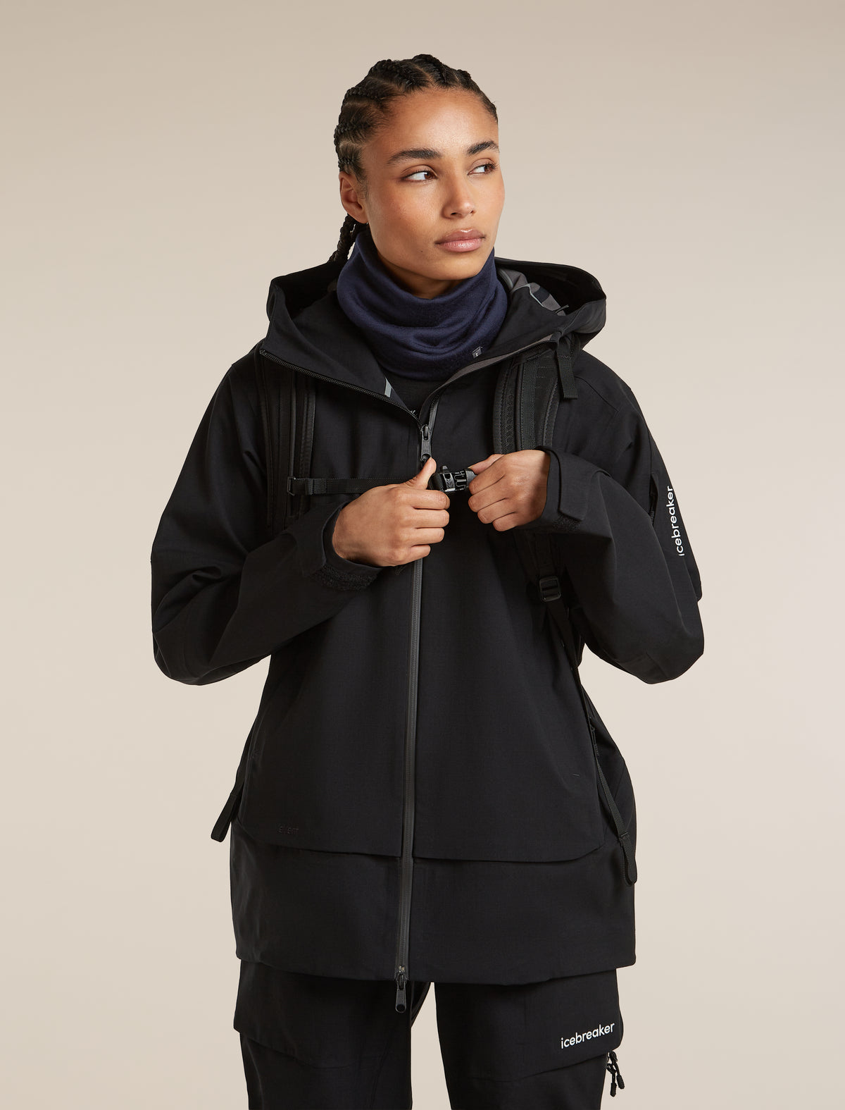 Unisex Merino 260 Apex Chute Midnight Navy - 4