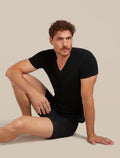 Men's Merino 150 Anatomica Short Sleeve V Neck Top  - 5